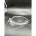 Vintage Clear Glass Fish Serving Platter 4CT Plates Oven Proof USA 15\