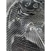 Vintage Clear Glass Fish Serving Platter 4CT Plates Oven Proof USA 15\