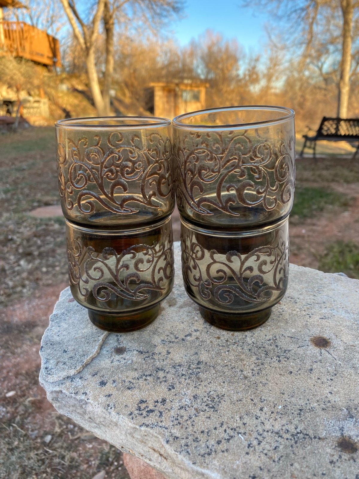 Libbey PRADO Old Fashioned Glassware Set of 4