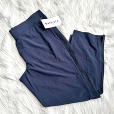 NWT Athleta Brooklyn Ankle Pant Navy Size 12P
