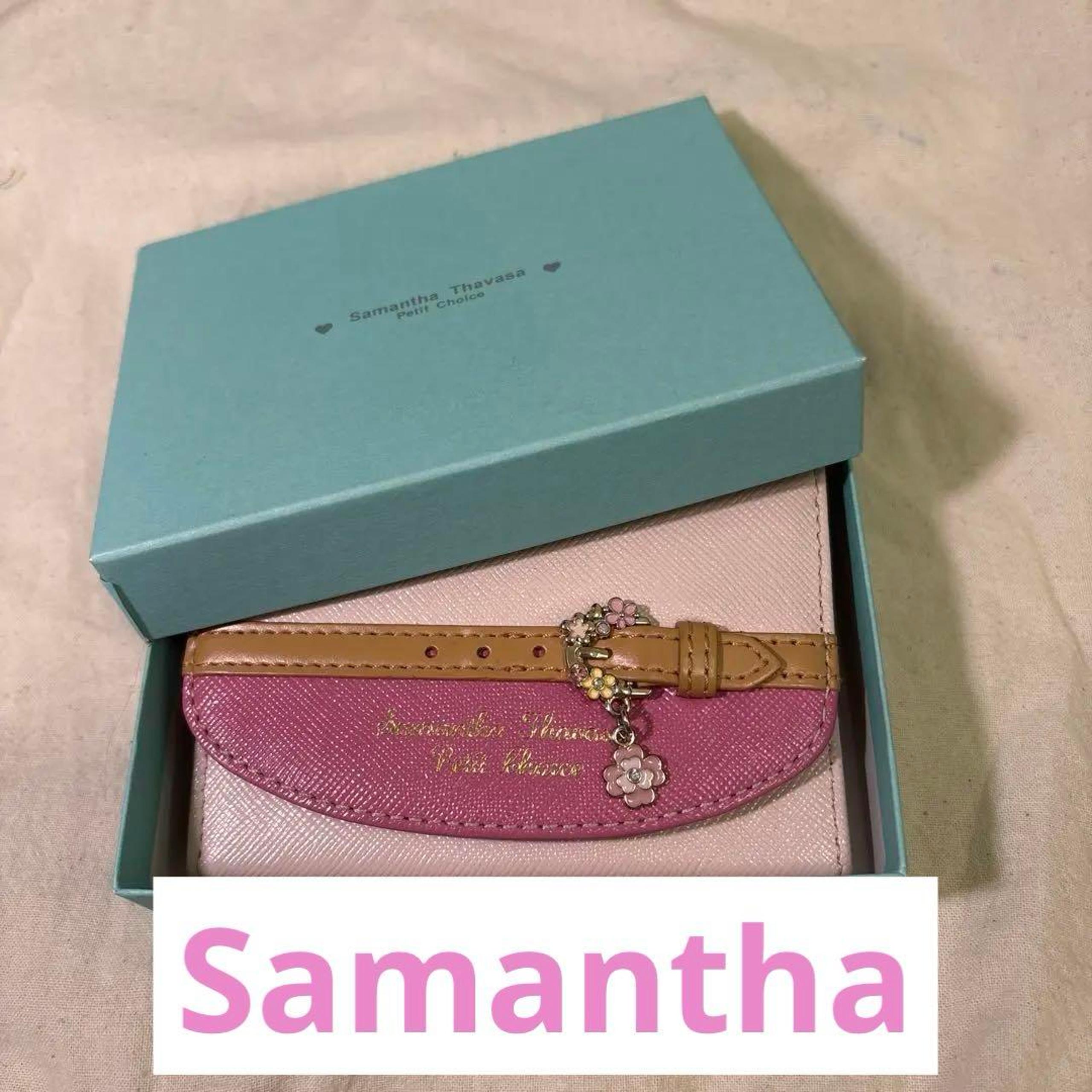 Samantha Thavasa Wallet Coin Case with Box