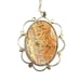 Beautiful AGATE STERLING PENDANT Necklace Box Chain 16