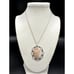 Beautiful AGATE STERLING PENDANT Necklace Box Chain 16