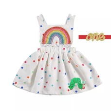 18-24 The very Hungry Caterpillar Dress Smash Cake First Birthday Outfit Clothes