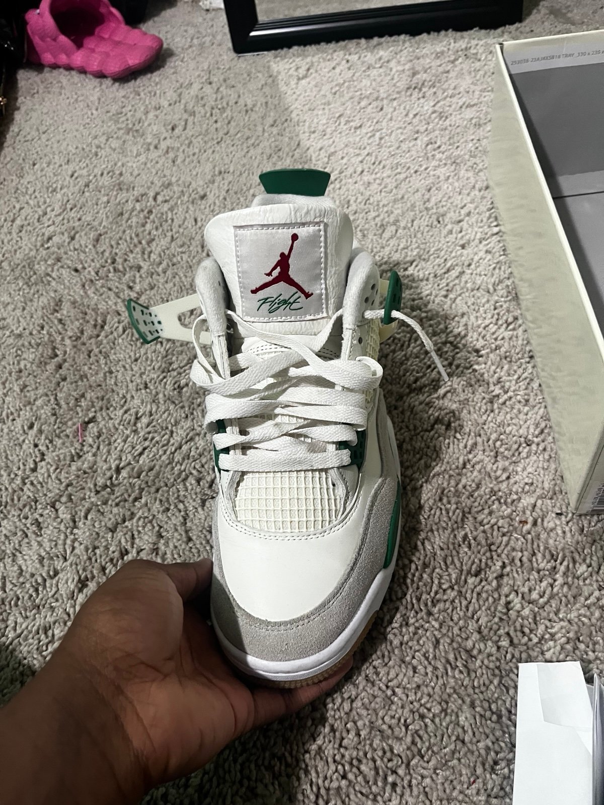 Jordan 4 pine green
