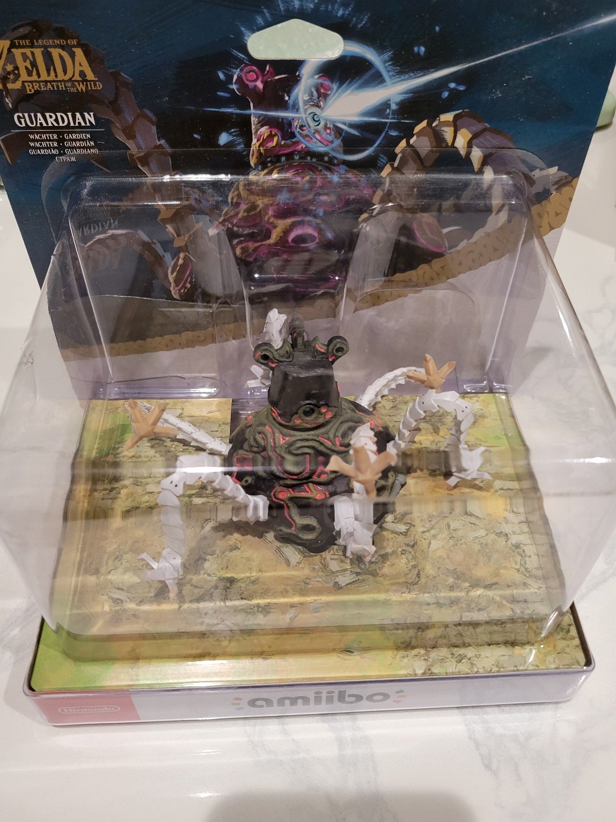 Nintendo Amiibo Legend of Zelda Breath of the Wild - Guardian - Brand New