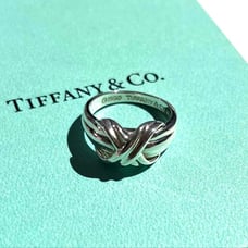 Tiffany & Co. Silver Cross Ring