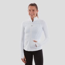 Lululemon Define Luon Jacket White Size 8