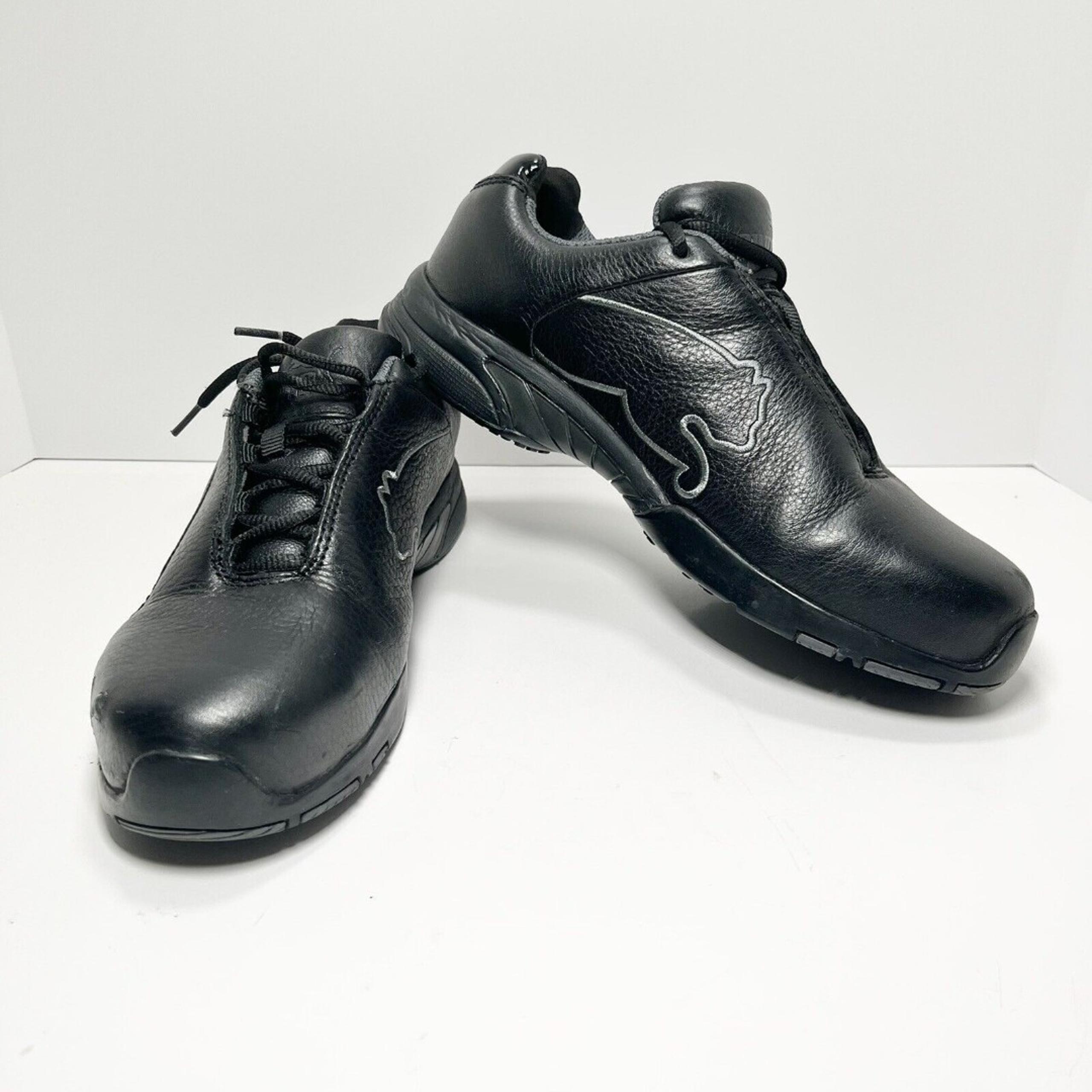 Puma Safety Shoe Velocity WNS Low Black ASTM F2413-11 642855 Size 6.5
