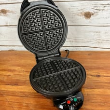 VillaWare Model 2204 Maxi Classic round Waffler Waffle Maker - Tested & Working