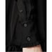J. Crew Amelia popover shirtdress in drapey viscose twill Black L NWT