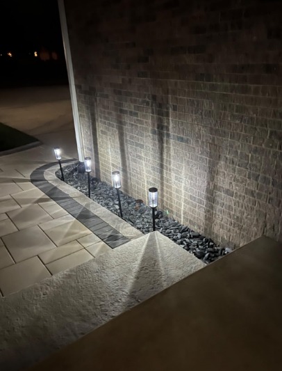 Bright Solar Pathway Lights Outdoor 8 Pack Solar Powered Lights Waterproof