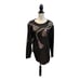 Victoria Harbour Embellished Black Sweater. Size Medium