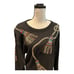 Victoria Harbour Embellished Black Sweater. Size Medium