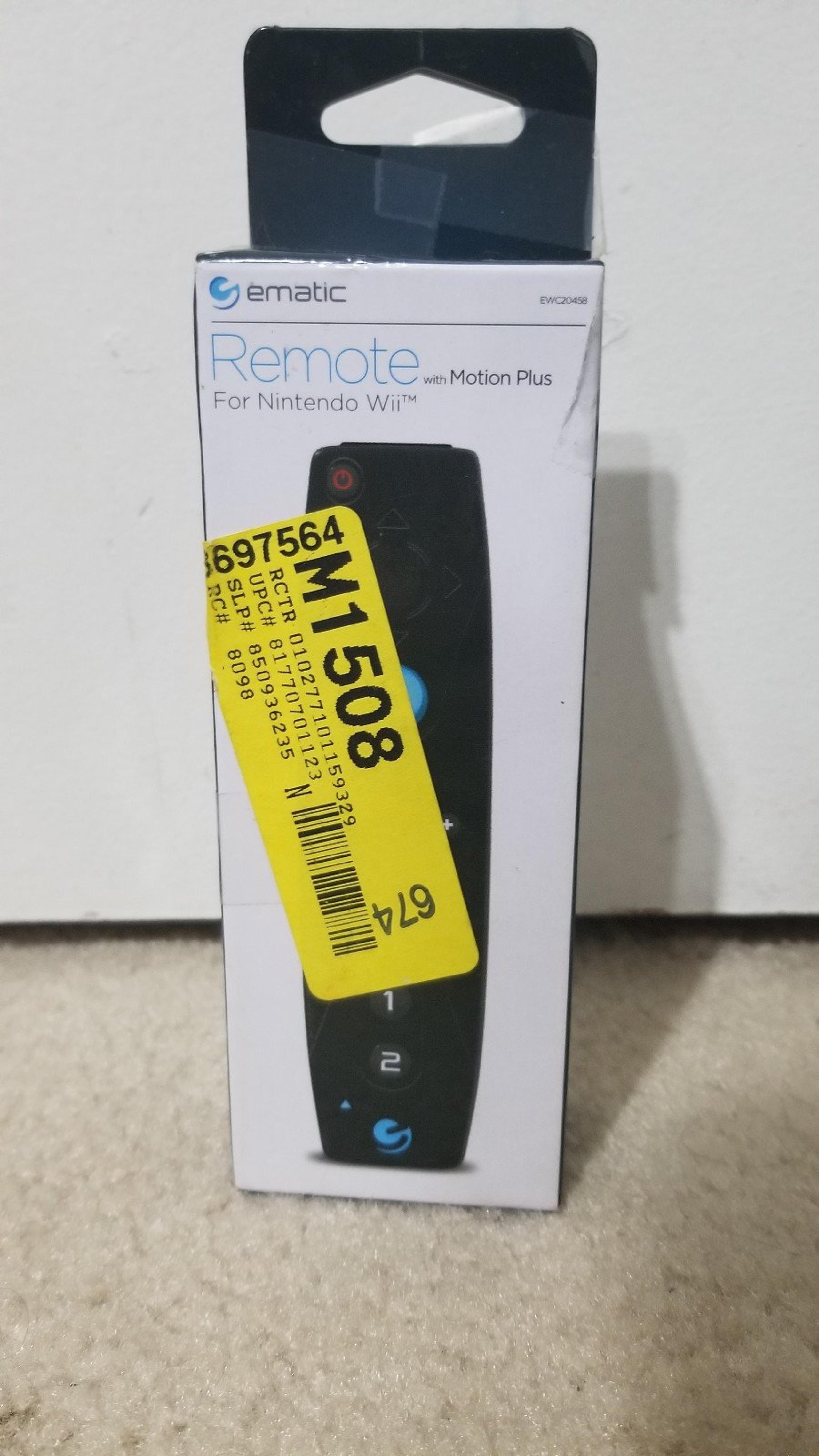Ematic Wii Remote with Motion Plus