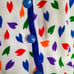 Yves Saint Laurent Patterned Shirt Jacket Fall-Winter 1982-1983. Size XXS