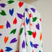 Yves Saint Laurent Patterned Shirt Jacket Fall-Winter 1982-1983. Size XXS