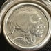 Sterling Silver 1936 Buffalo Nickle Spinning Turning Coin Pendant