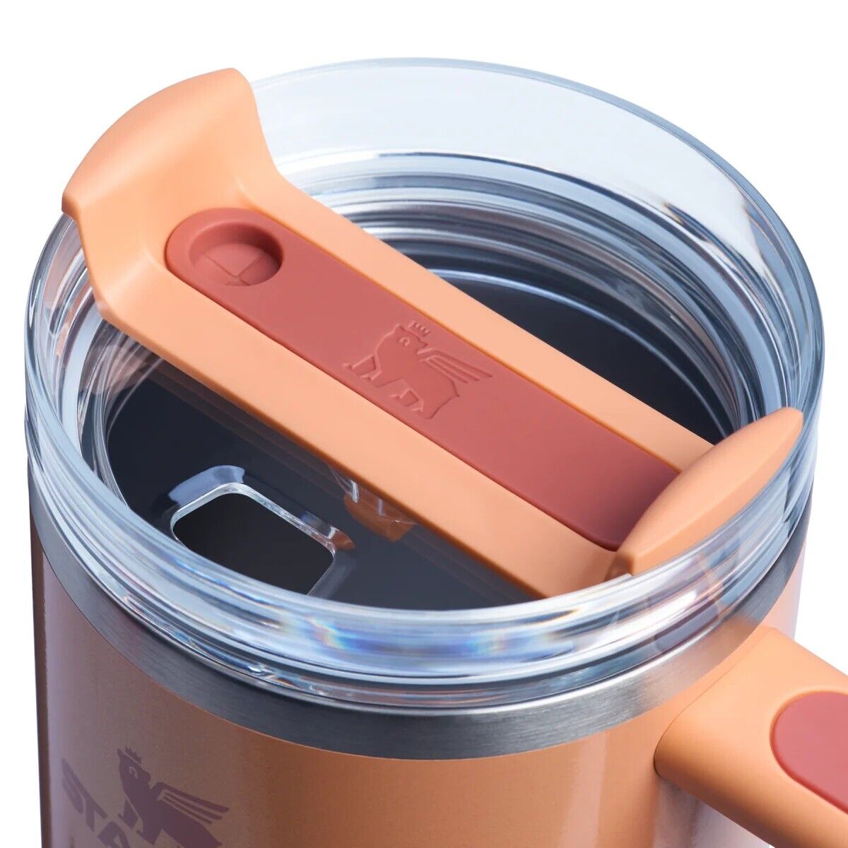 STANLEY BELLINI SHIMMER PEACH THE QUENCHER H2.0 FLOWSTATE TUMBLER | 40 OZ