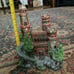 Penn Plax 1998 Aged Castle Large Aquarium Decor Hand Painted Realistic vintage