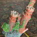 Penn Plax 1998 Aged Castle Large Aquarium Decor Hand Painted Realistic vintage