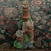Penn Plax 1998 Aged Castle Large Aquarium Decor Hand Painted Realistic vintage