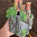Penn Plax 1998 Aged Castle Large Aquarium Decor Hand Painted Realistic vintage