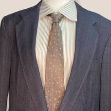 Gianni Versace Vintage Floral Tie