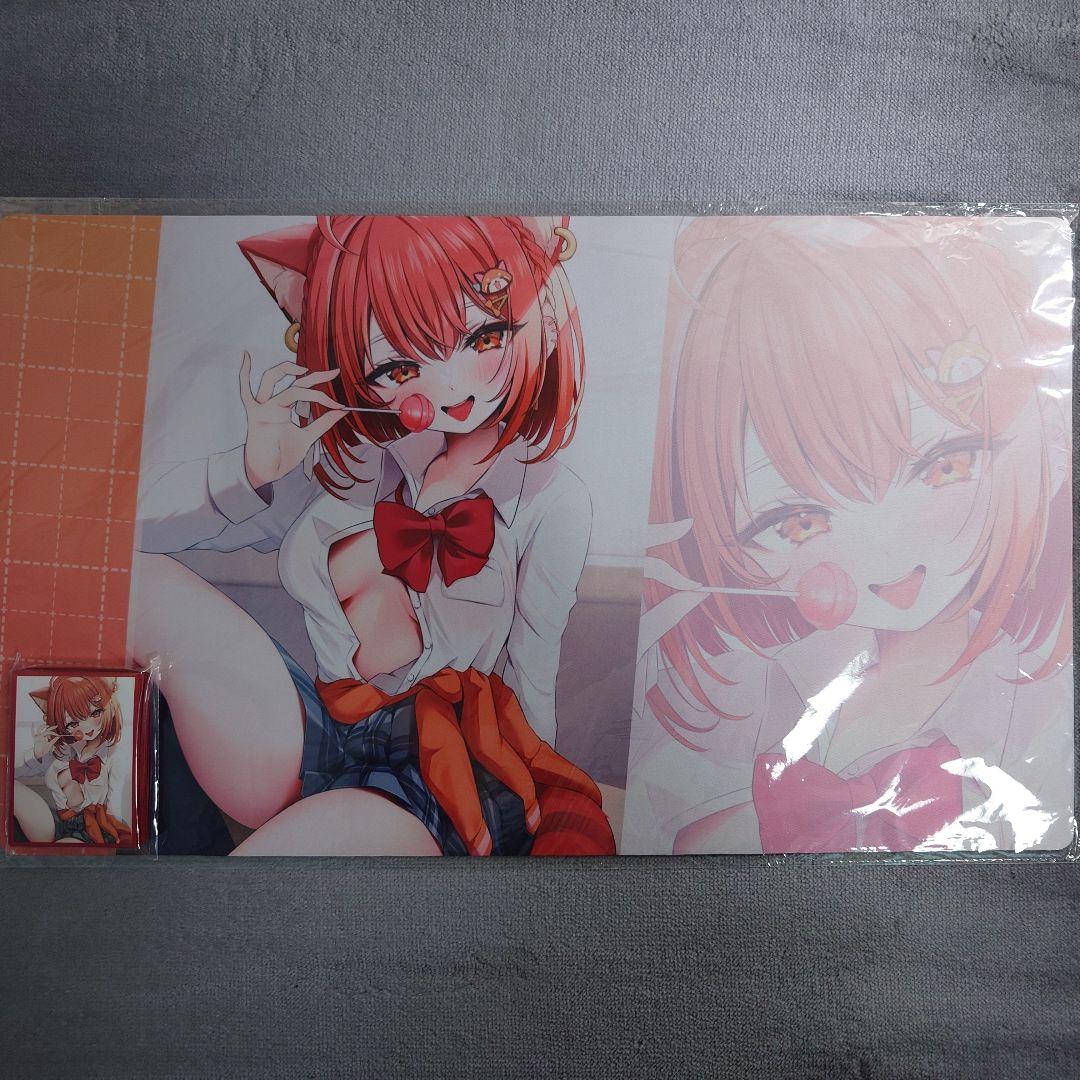 α1 Nijisanji Candy & Uniform & Revealing Ratana Petit Sleeve & Playmat