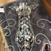 August and Leo jeweled deer head with lights, new in box, remote, hsn