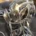 August and Leo jeweled deer head with lights, new in box, remote, hsn