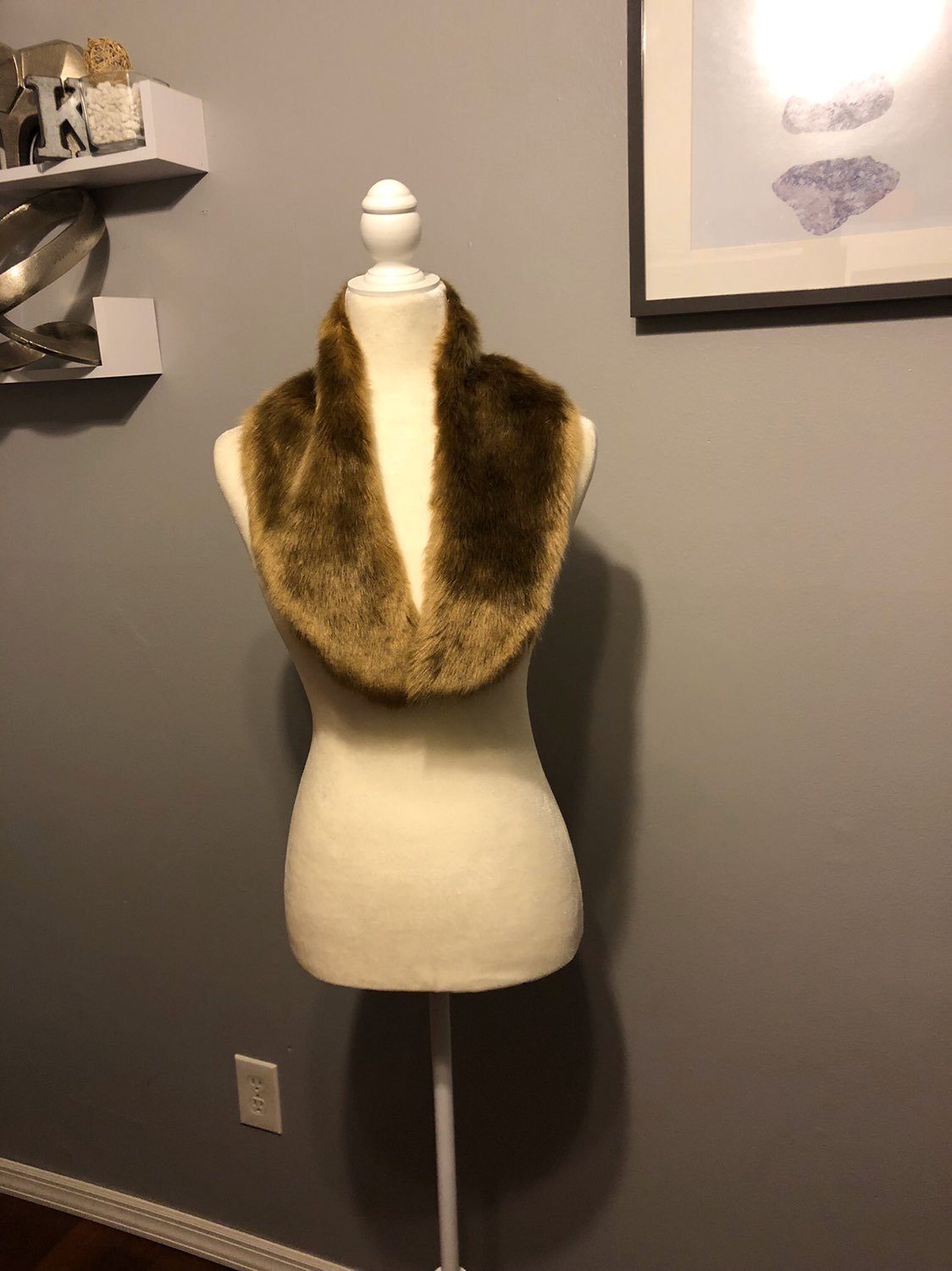 Fur scarf