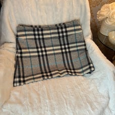Burberry London wool mini skirt US8