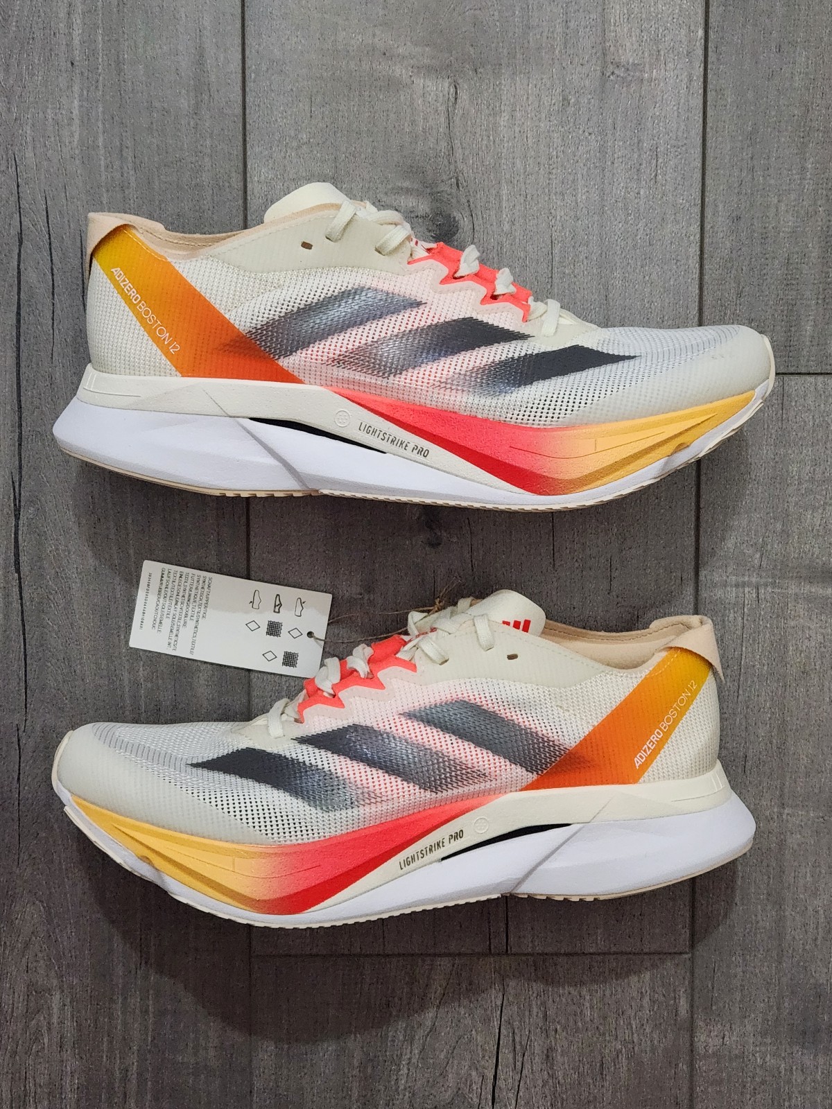 Adidas Adizero Boston 12 Running Shoes IG3325 Women's Size 6 NWT MSRP 160