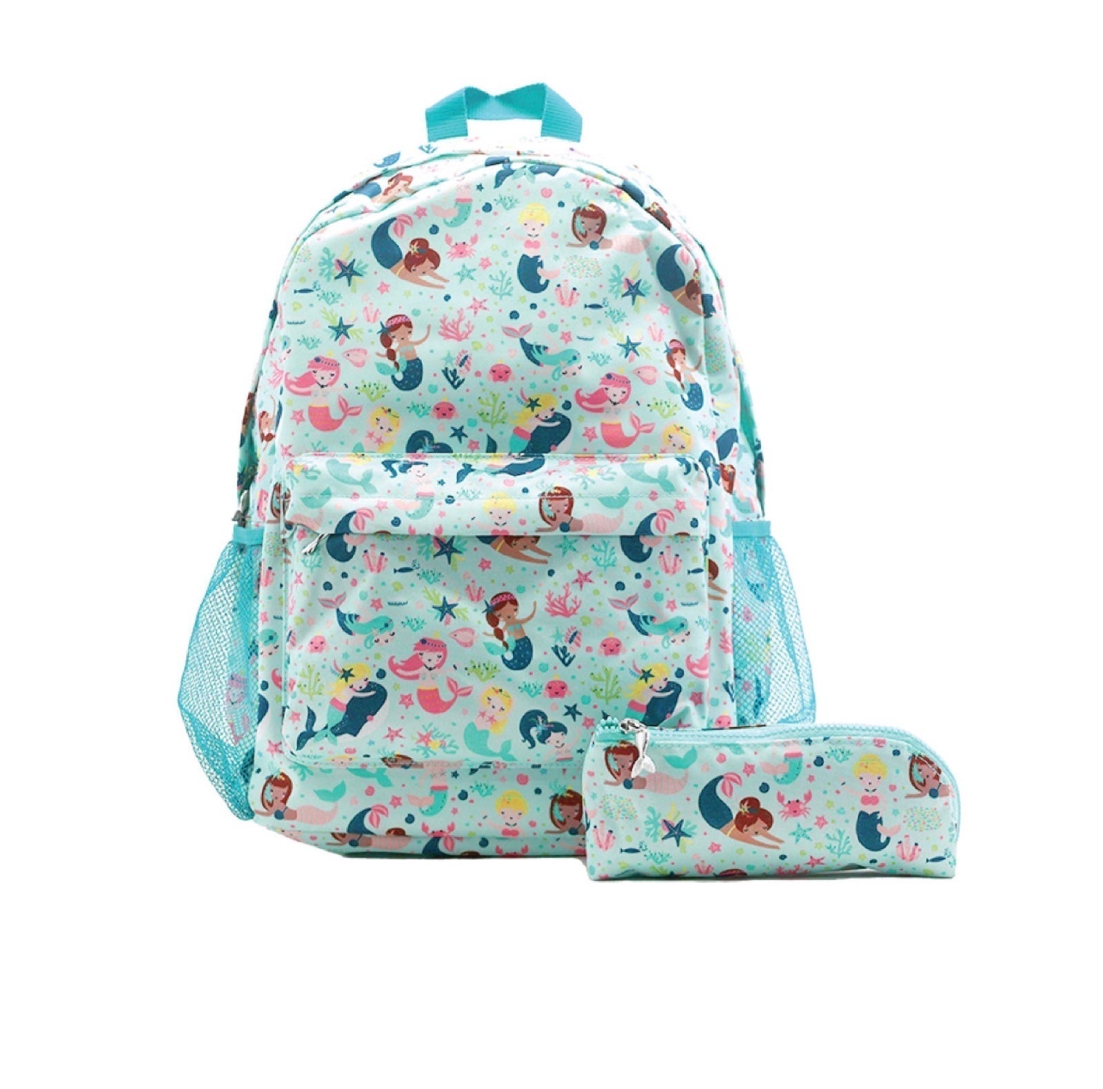 2-in-1 Kids Backpack & Pencil Pouch Set, Elementary School Backpack for Kids