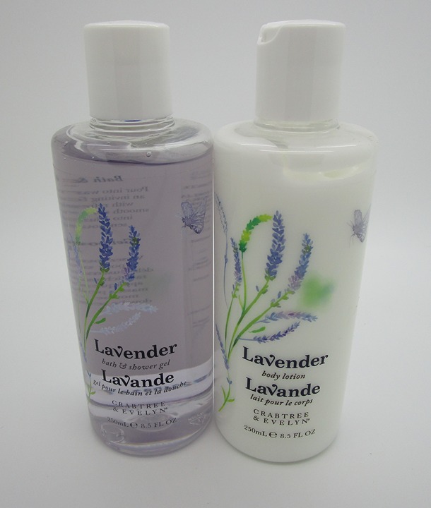Vintage Original Crabtree & Evelyn LAVENDER 1 Body Lotion & 1 Bath & Shower Gel