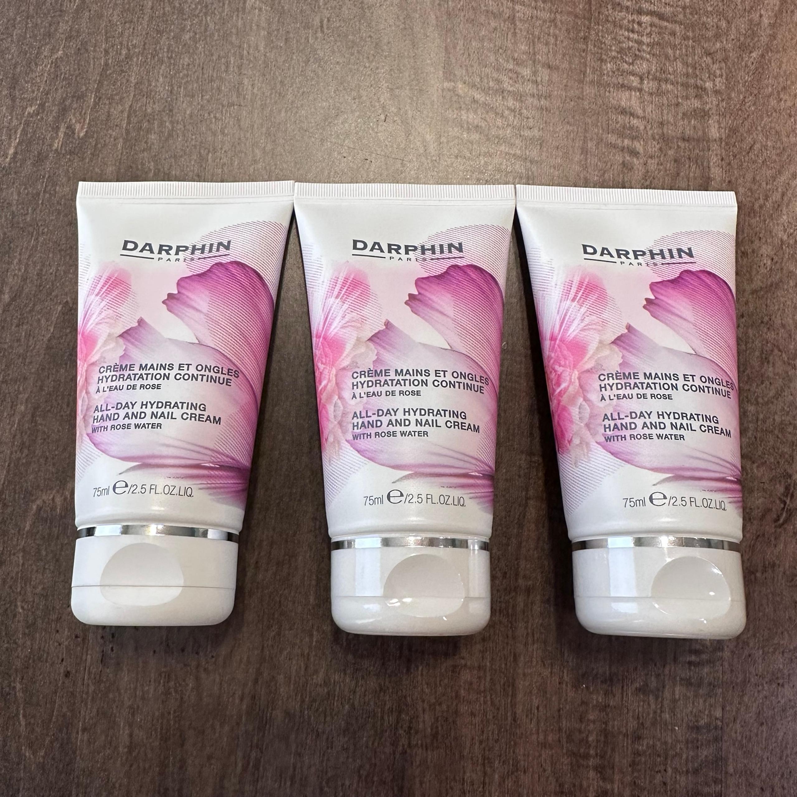 Darphin Rose Hand and Nail Cream With Rose Water X 3