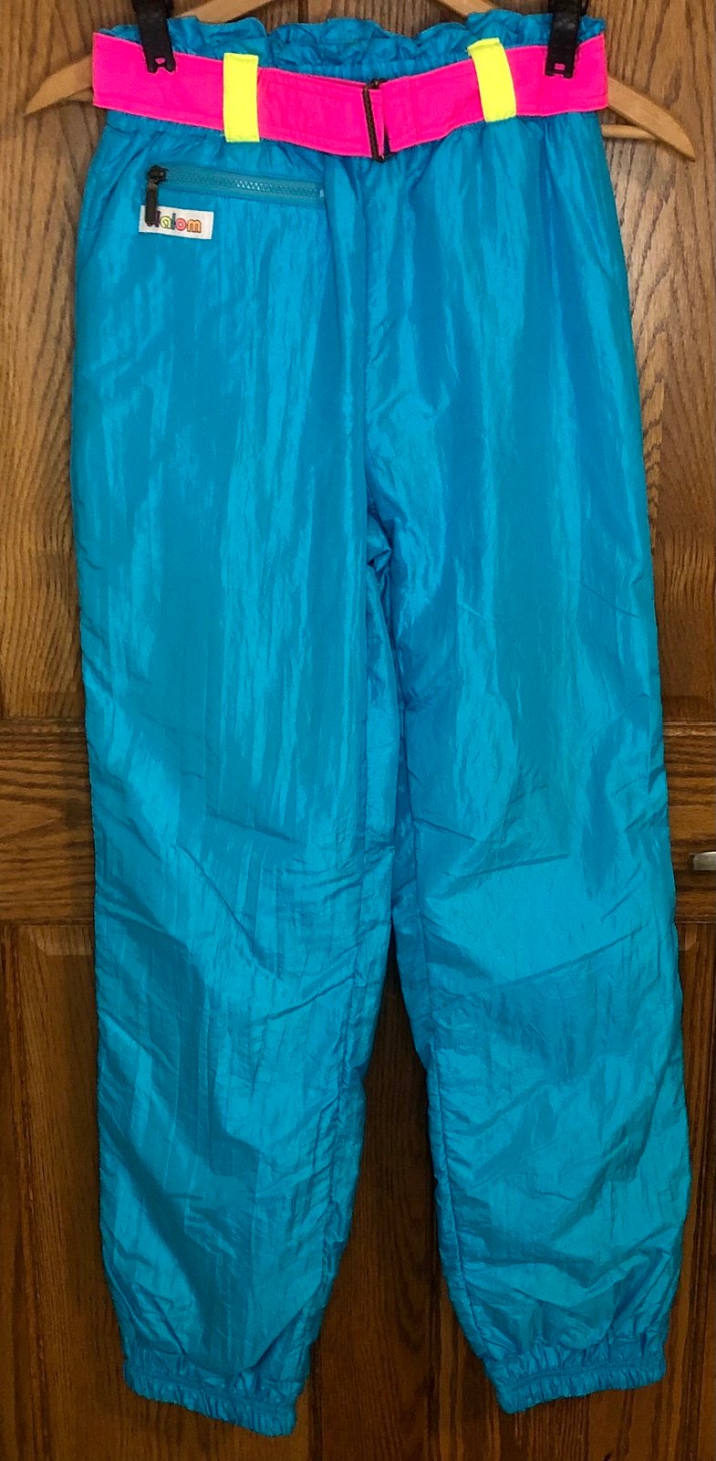 Slalom Ski Pants Neon Vintage Women’s Size 10