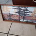 Painting vintage 8 by 41 door toper