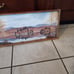 Painting vintage 8 by 41 door toper