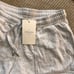 New Sezane Amelia Shorts Grey Organic Cotton