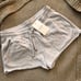 New Sezane Amelia Shorts Grey Organic Cotton