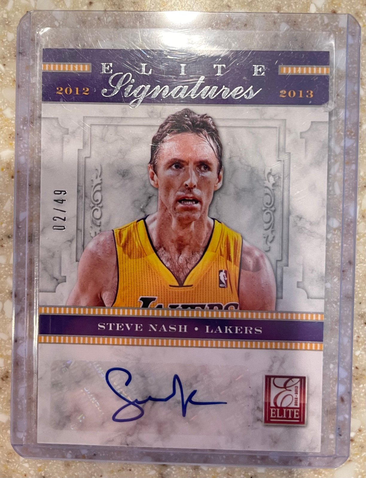 Steve Nash autograph