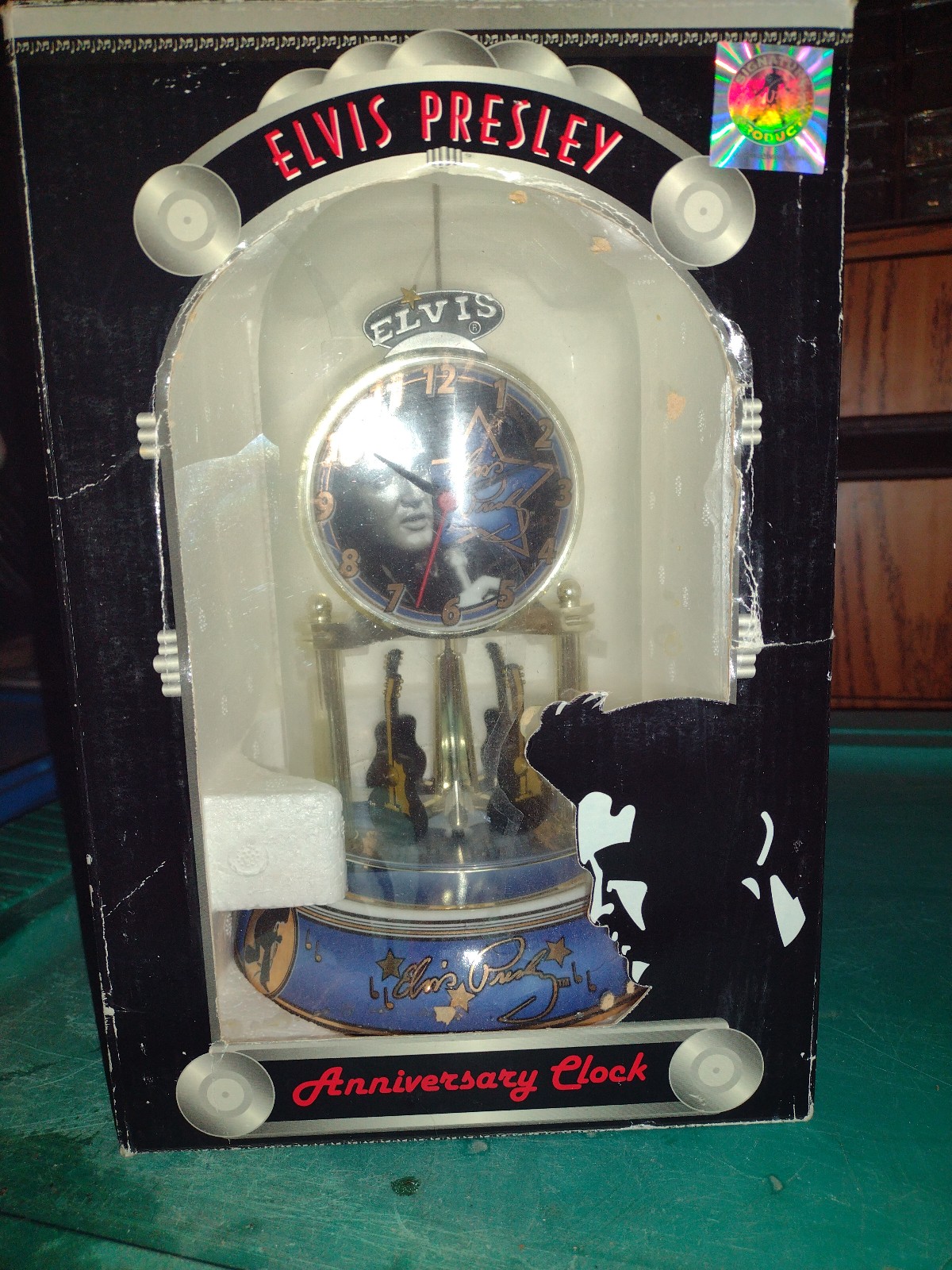 Two Elvis Anniversary Clocks