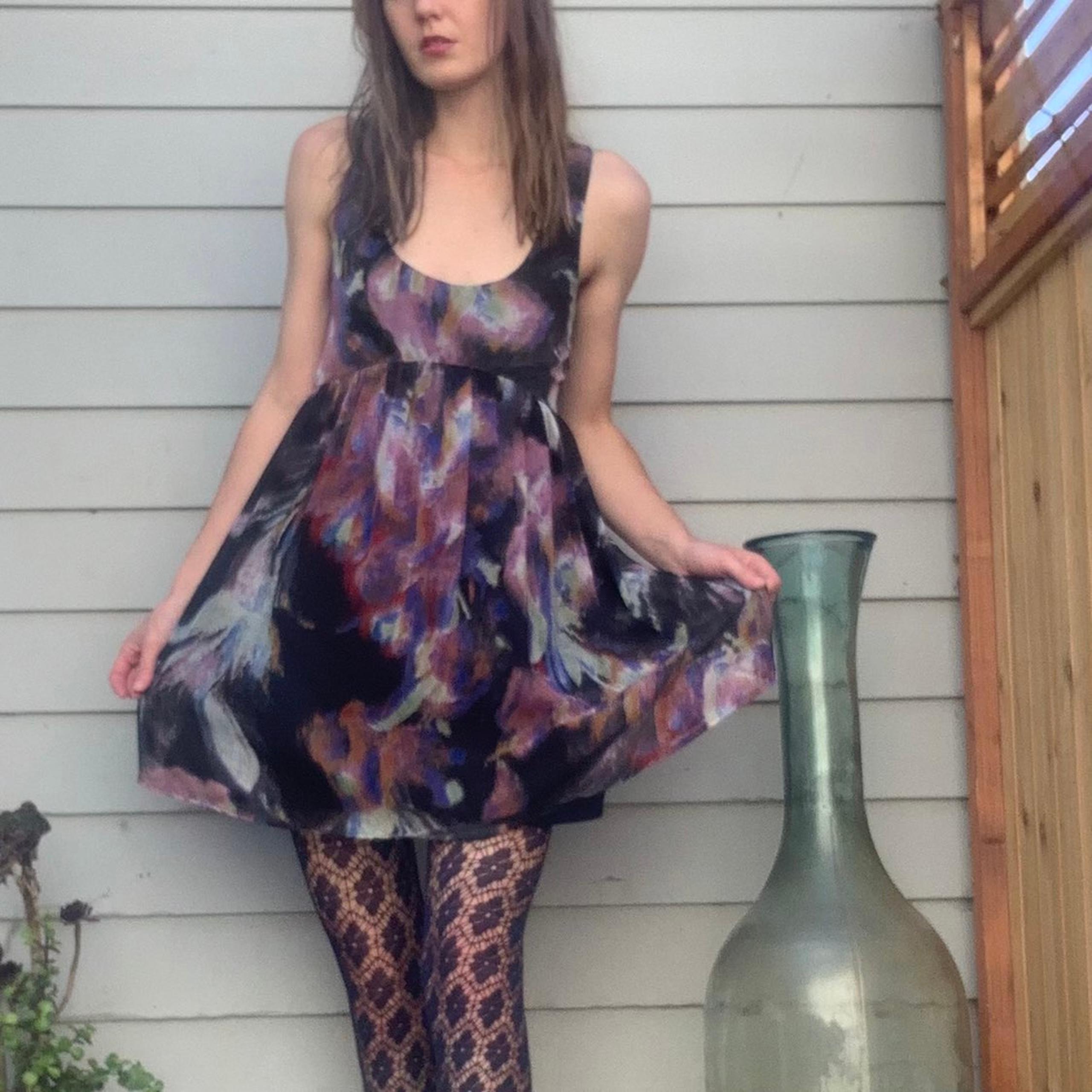 Pins & Needles from UO Abstract Dress (S) Gently used condition, no noticeable f