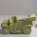 Mid Century MCM Green McCoy Made Car TV Lamp /Planter From Buckingham Ceramics