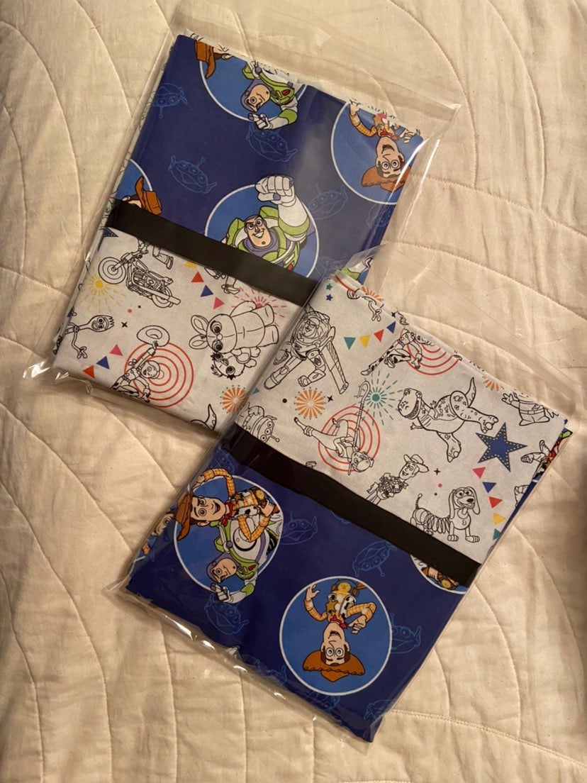 Handmade Toy Story Pillowcases