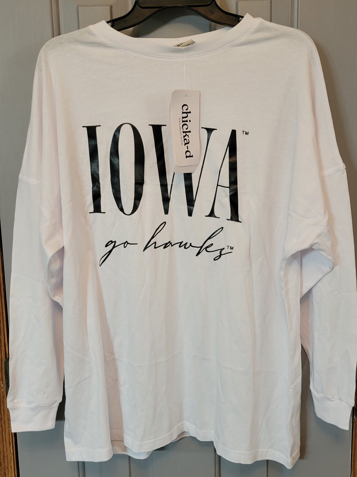 Chicka-d Iowa Hawkeyes The Big Shirt