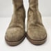 J Crew Women Tan Suede Crepe Wedge Ankle Boot Bootie Size 8 Size Zippers Casual