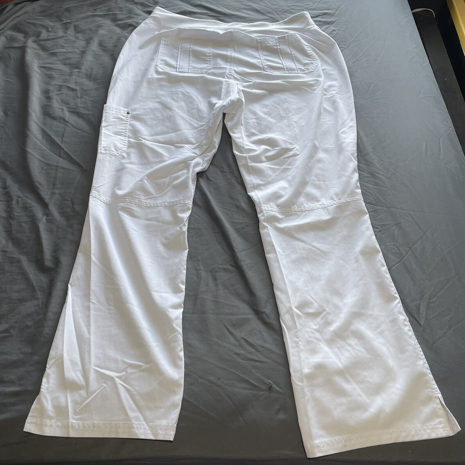 Purple Label Yoga Scrub Pants Size XLT White Bundle Of Two Nursing Workwear